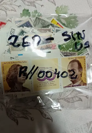 250 Sellos España Nuevos Sin Repetir