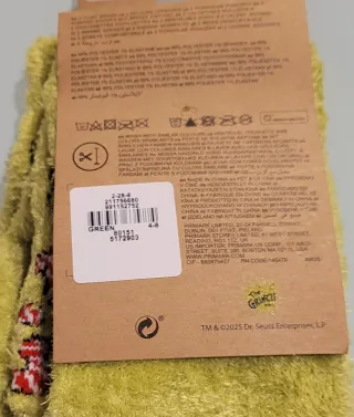 El Grinch 2 pares de Calcetines talla 37 - 42