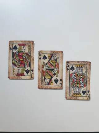 Imán de cartas de póker