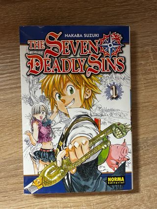 cómics de Los Siete Pecados Capitales del 1 al 7