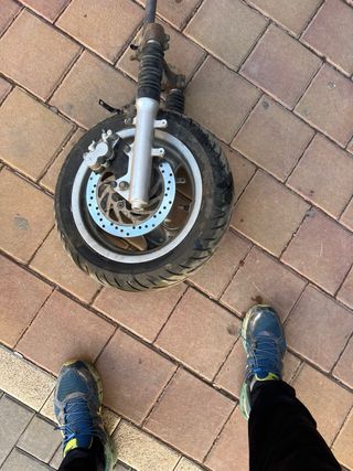 Horquilla y Rueda Moto Paioli