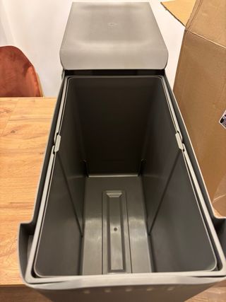 Cubo Basura Bajo Fregadero 1x30L extracción manual