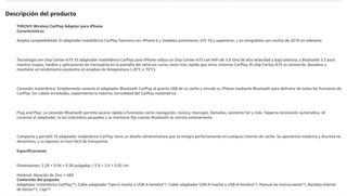 NUEVO! (50€) Adaptador Inalámbrico CarPlay