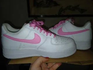 Nike Air Force 1 Bianche Rosa