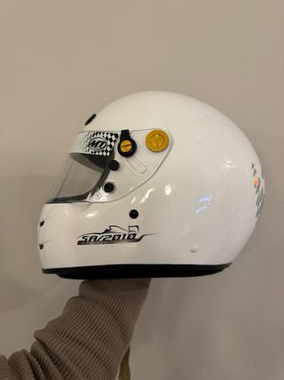 Casco karting MT Talla XS Homologado Blanco