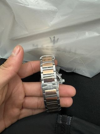 Reloj Maserati Cronógrafo Oro y Plata