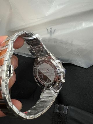 Reloj Maserati Cronógrafo Oro y Plata