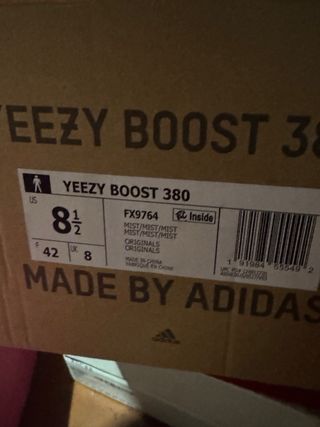 Adidas Yeezy Boost 380 Verde/Amarillo