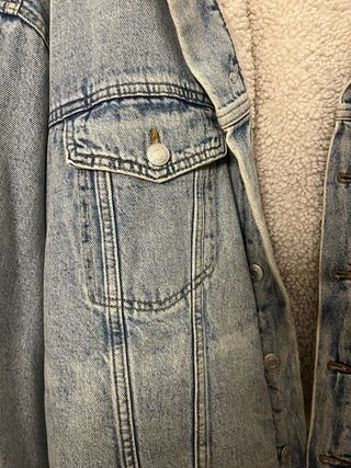 Chaqueta tejana forrada