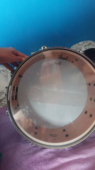 Caja de batería Pearl Export azul 14