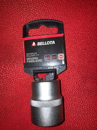 Llave Vaso Bellota 24mm 1/2 Hex
