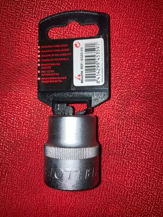 Llave Vaso Bellota 24mm 1/2 Hex