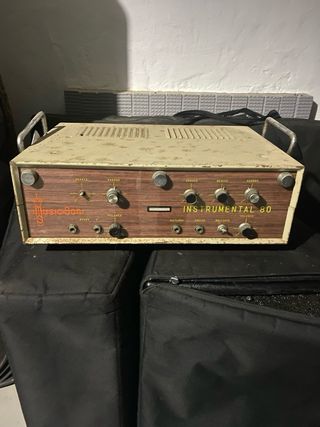 Amplificador valvular vintage