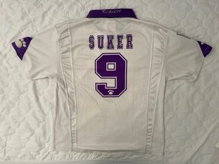 Camiseta Real Madrid Davor Suker 9 Kelme 1997-1998