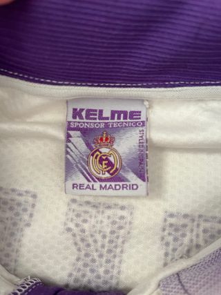Camiseta Real Madrid Davor Suker 9 Kelme 1997-1998