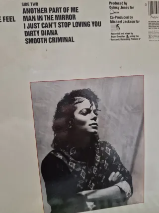 Vinilo Michael Jackson Bad