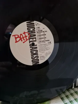 Vinilo Michael Jackson Bad