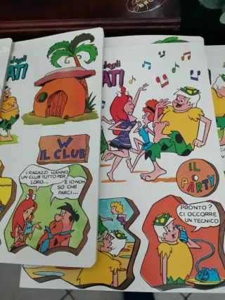 Sei 6 quaderni vintage Antenati Rari anni 70