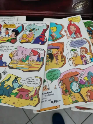 Sei 6 quaderni vintage Antenati Rari anni 70