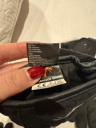 Guantes Moto Invierno Negros