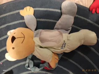 Muñeco bebé con pijama a rayas