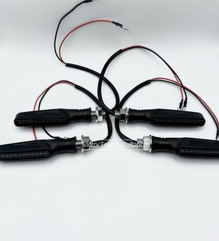 4x Intermitentes moto led homologados dinámicos