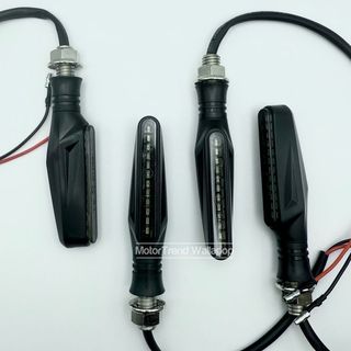 4x Intermitentes moto led homologados dinámicos