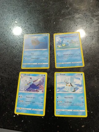Pack 10 Cartas Pokémon Acuáticos