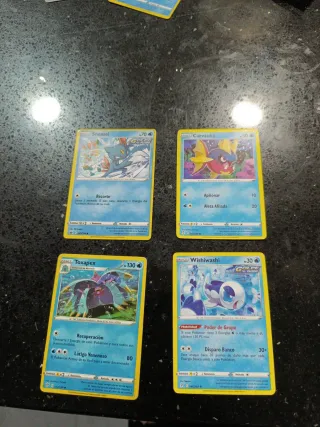 Pack 10 Cartas Pokémon Acuáticos