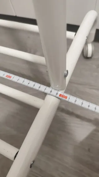 Burro perchero Ikea RIGGA blanco