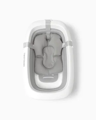 Bañera Twistshake con patas y cambiador