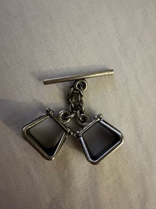 Gemelos Antiguos Ecuestre Francés