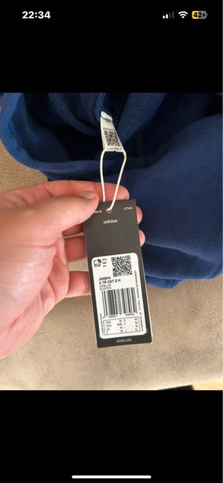 Sudadera Adidas Azul