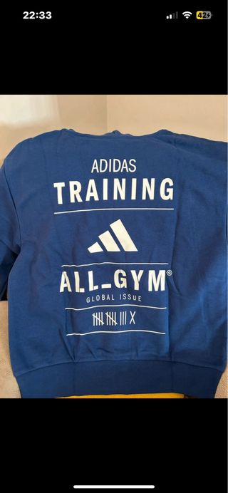 Sudadera Adidas Azul