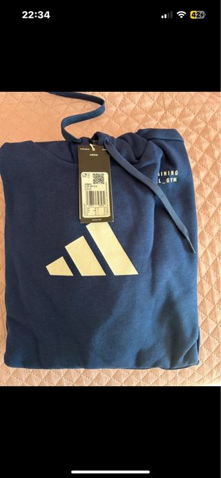 Sudadera Adidas Azul
