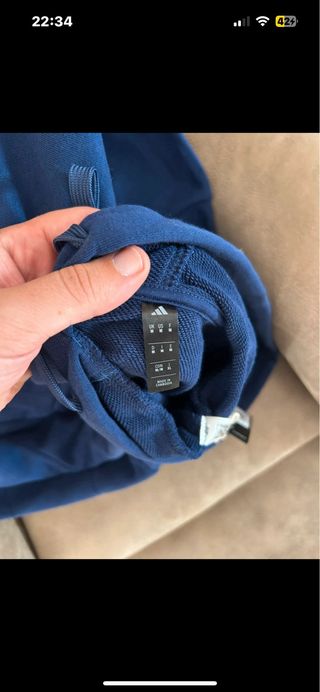 Sudadera Adidas Azul