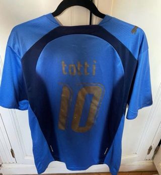 Camiseta Italia 2006 Totti 10 Talla XL