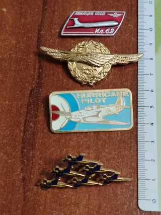 4 Insignias de aviación