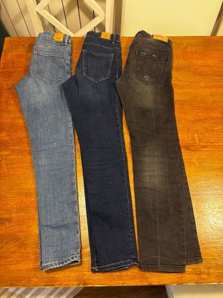 Lote Vaqueros Zara Niña t. 10