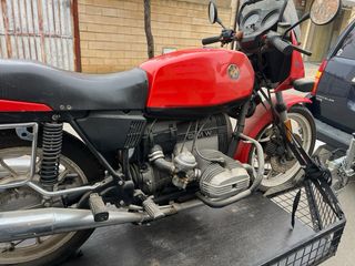 BMW R65LS Moto Clásica Roja