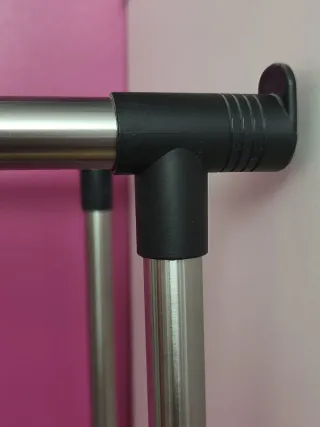 Burro perchero desmontable metal y plástico