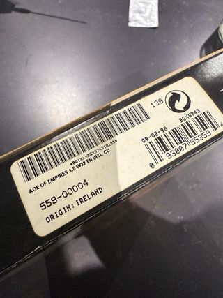 Age of Empires 1997 Big Box PC Game