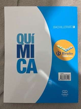 Química 2 Bachillerato Nueva etapa Bruño