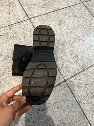 Botines negros con plataforma