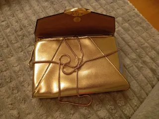 Mala de festa dourada Parfois