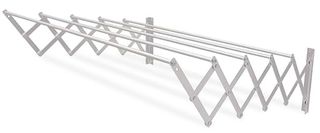 Tendedero extensible aluminio pared