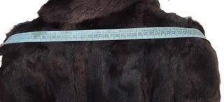 Giacca in Pelliccia  Nera Vintage