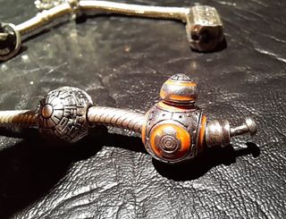 Pandora STAR WARS Pulsera 18cm + 5 Charm S925