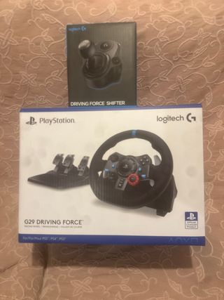 Volante Logitech G29 Driving Force- ps4 y ps5