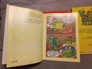 3 libros Tortugas Ninja (Historias Serie TV)